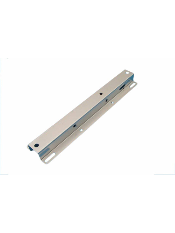 Pied horizontal de fixation sol inox