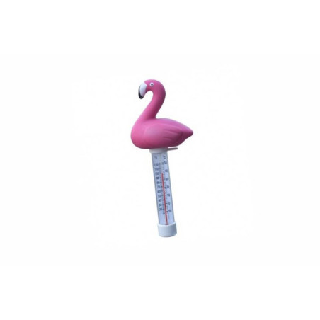 Thermomètre flamant rose