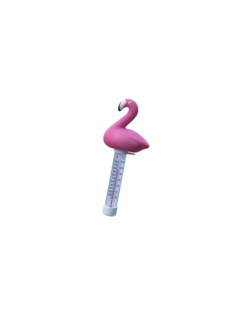 Thermomètre flamant rose