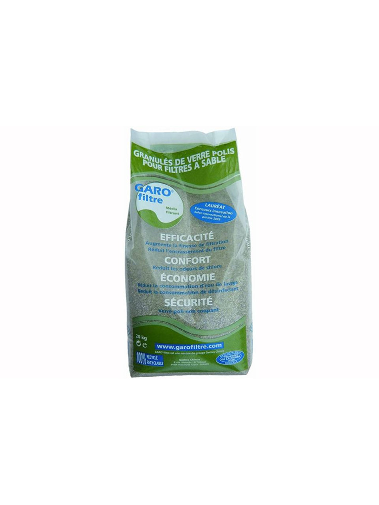 Verre fin - Sac de 20kg Verre fin - Sac de 20kg