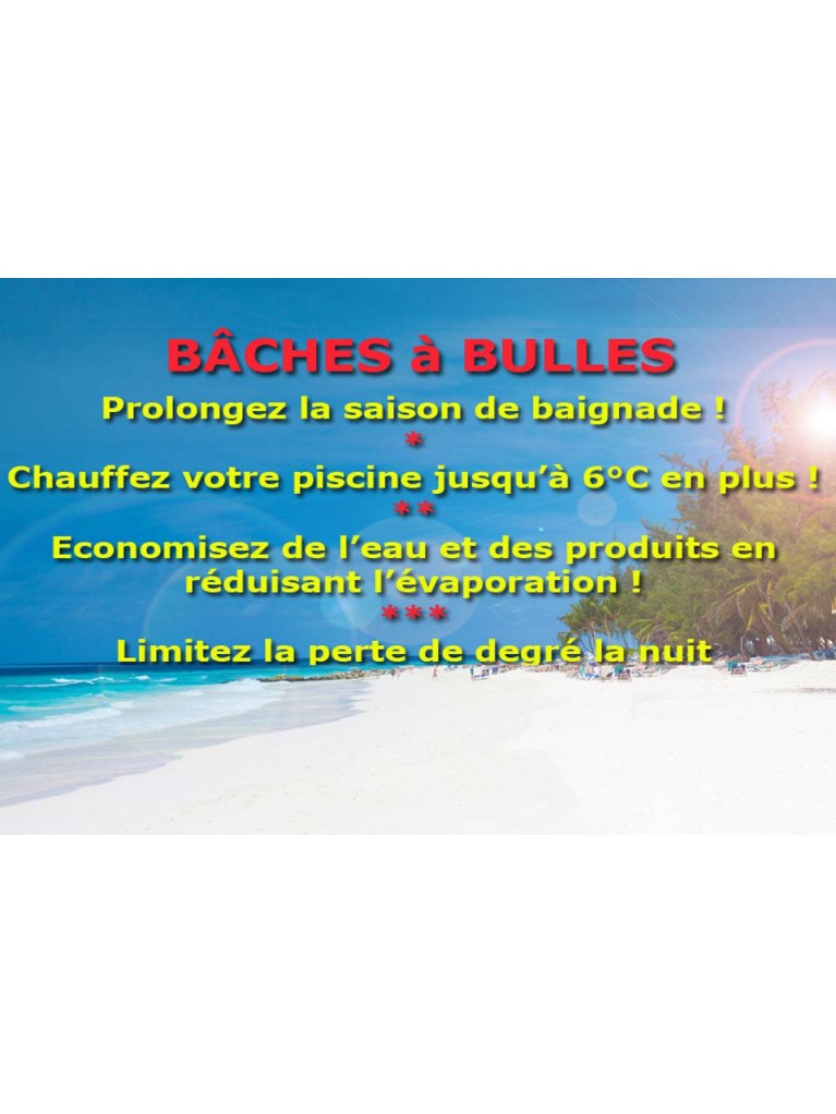 Bâches à bulles pour Laghetto Dolce Vita Bâches à bulles pour Laghetto Dolce Vita