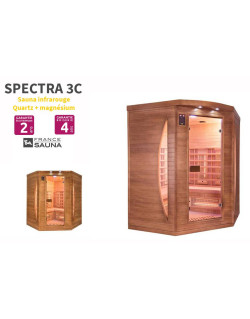 Sauna SPECTRA 3C (3 places)