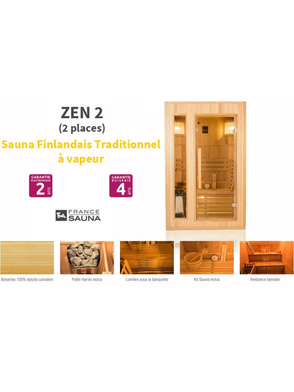 Sauna ZEN 2 (2 places)