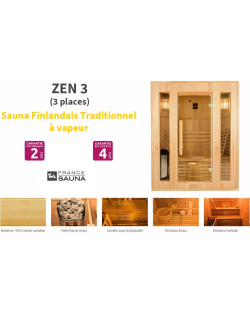Sauna ZEN 3 (3 places)