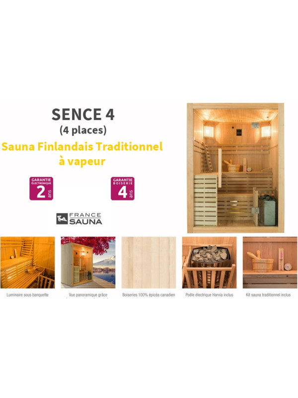 Sauna SENCE 4 (4 places)