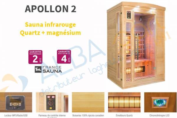 Sauna APOLLON 2 (2 places)