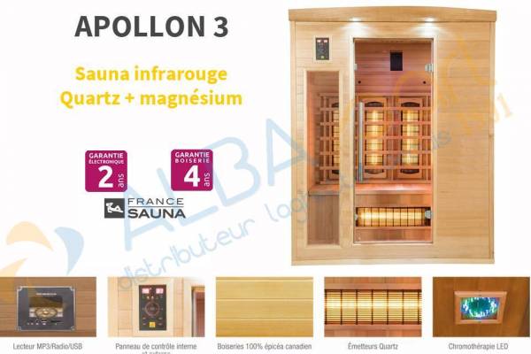 Sauna APOLLON 3 (3 places)