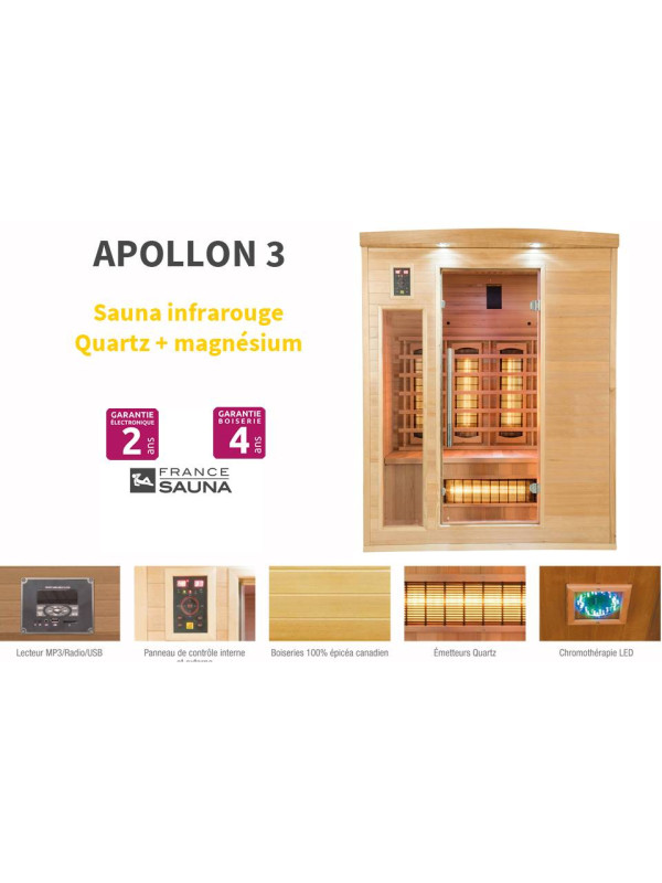 Sauna APOLLON 3 (3 places)