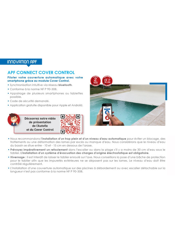 Volet automatique Hors Sol Design