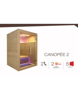 Sauna CANOPÉE (2 places)