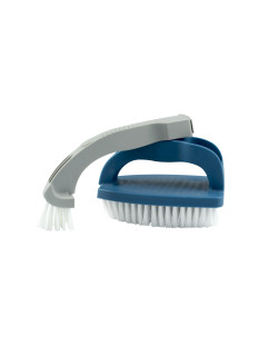 Brosse ligne d'eau multifonction avec brosse d'angle détachable