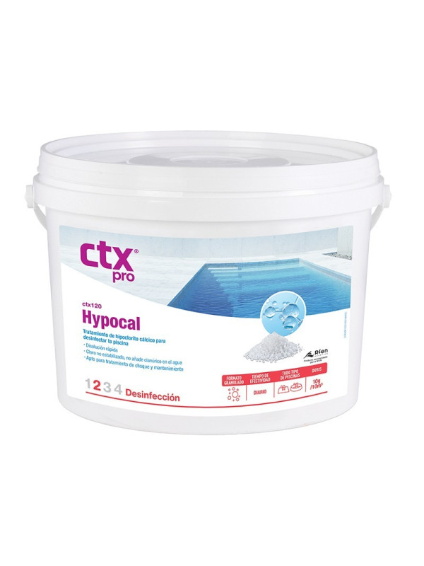 Hypochlorite de calcium CYX 120 granulé 2KG