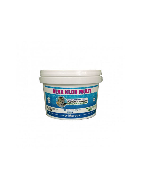 Galet 150g chlore multifonction MAREVA