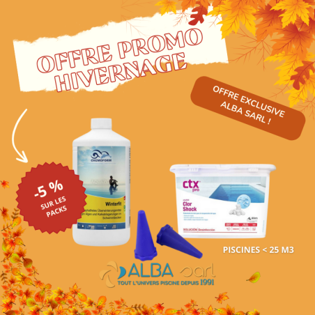 Pack hiver pour bassins...