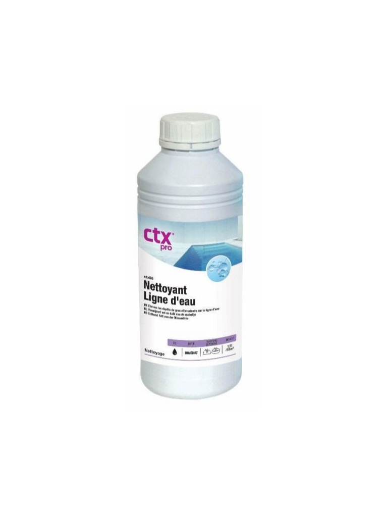 Nettoyant ligne d'eau Alcalin (Dépôts gras) 1L